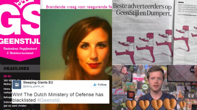 Dutch journalists launched a campaign to pressure advertisers into reconsidering advertising on sites that denigrate women.