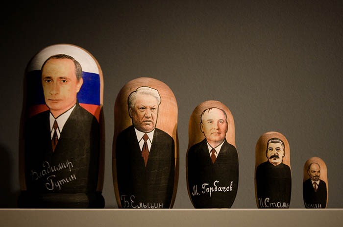 Russian Revolution - Russian Revolution - Vladimir Putin, Boris Yeltsin, Mikhail Gorbachev, Joseph Stalin and Vladimir Lenin