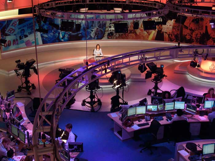 Al Jazeera Broadcast Center in Doha, Qatar