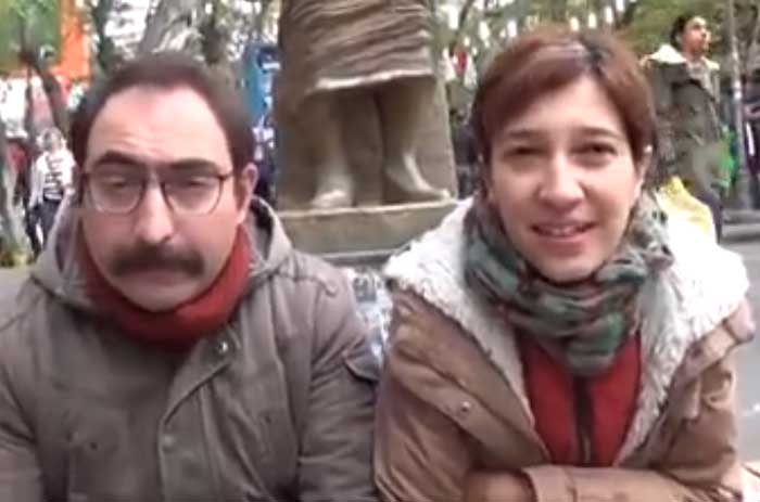 Nuriye Gulmen, a professor of literature, and Semih Ozakca, a primary school teacher, were both fired following the issuing of emergency decree 675 by Erdogan’s government.