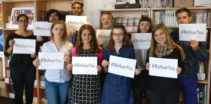 #WeHearYou campaign expresses solidarity with Bahraini dissidents