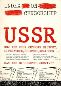 USSR, the August 1980 issue of Index on Censorship magazine