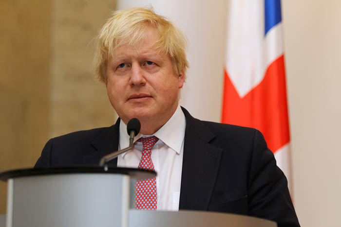 MARCH 1, 2017- Boris Johnson, Secretary of State for Foreign Affairs of UK