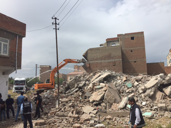 Various neighbourhoods in the Sur district of Diyarbakır have been demolished as part of an "urban regeneration programme".