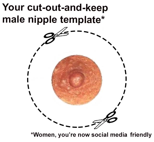 Nipple template