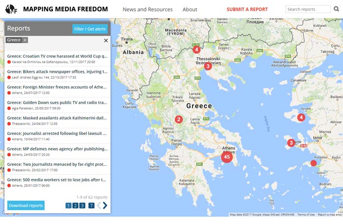 Greece: Journalists under Golden Dawn’s pressure