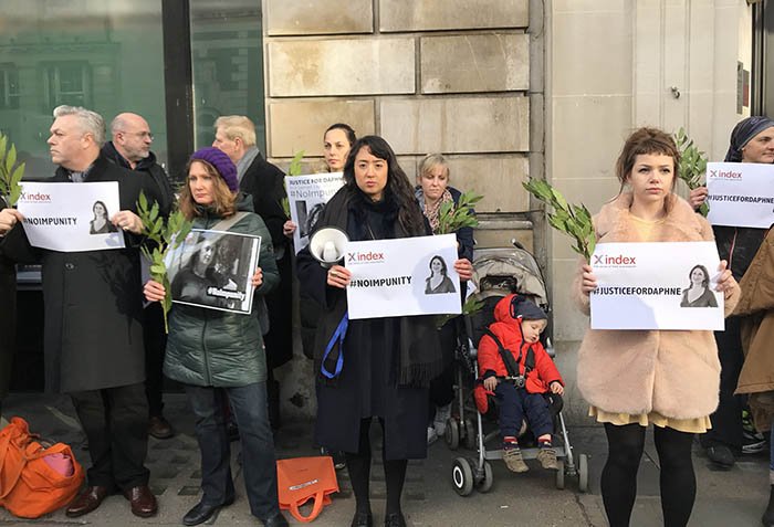 Three months on, free expression and anti-corruption groups call for justice for murdered Maltese journalist