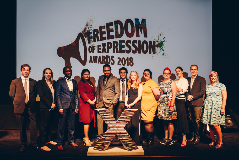 Index announces 2018 Freedom of Expression Awards winners
