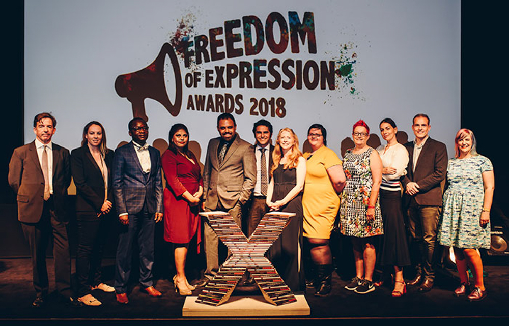 2018 Index on Censorship Freedom of Expression Awards (Photo: Elina Kansikas)