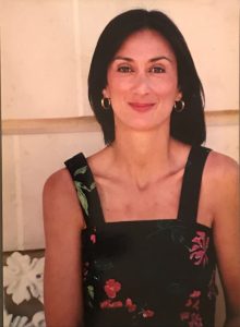 Journalist Daphne Caruana Galizia was murdered on 16 October 2017