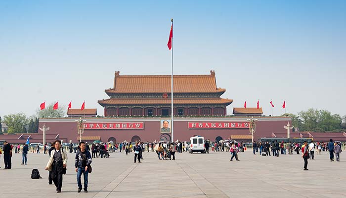 Tiananmen Square, 2013. Credit: xiquinhosilva/Flickr