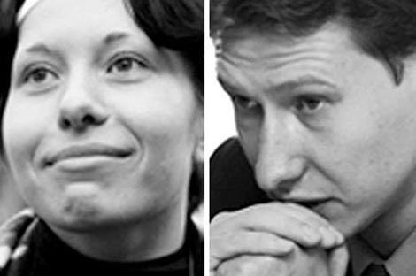 Anastasia Baburova and Stanislav Markelov
