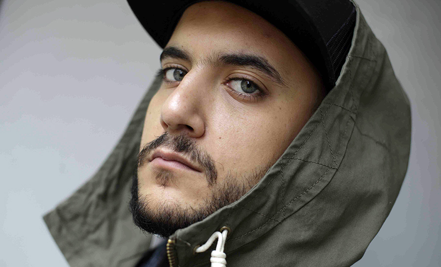 Rapper Khaled Harara (Photo: Joakim Roos)