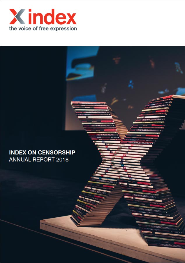 index on censorship annual report 2018