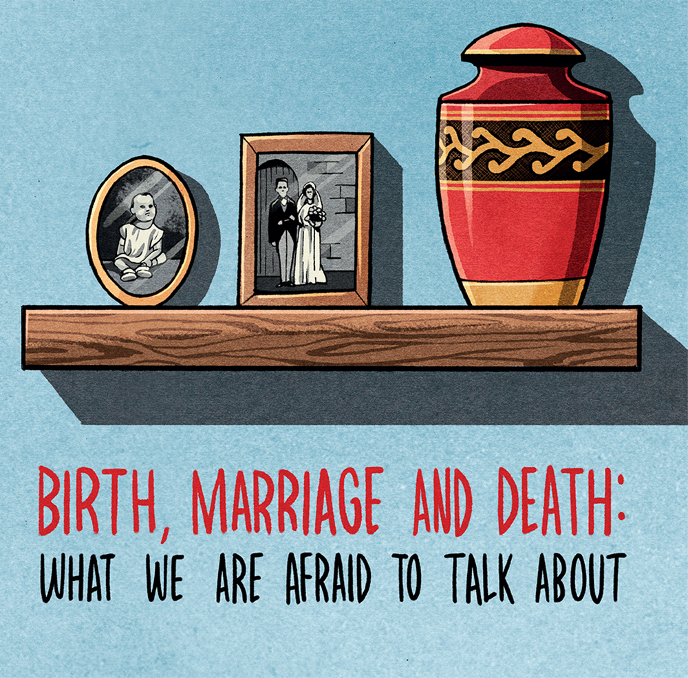 Birth, Marriage and Death, the winter 2018 issue of Index on Censorship magazine