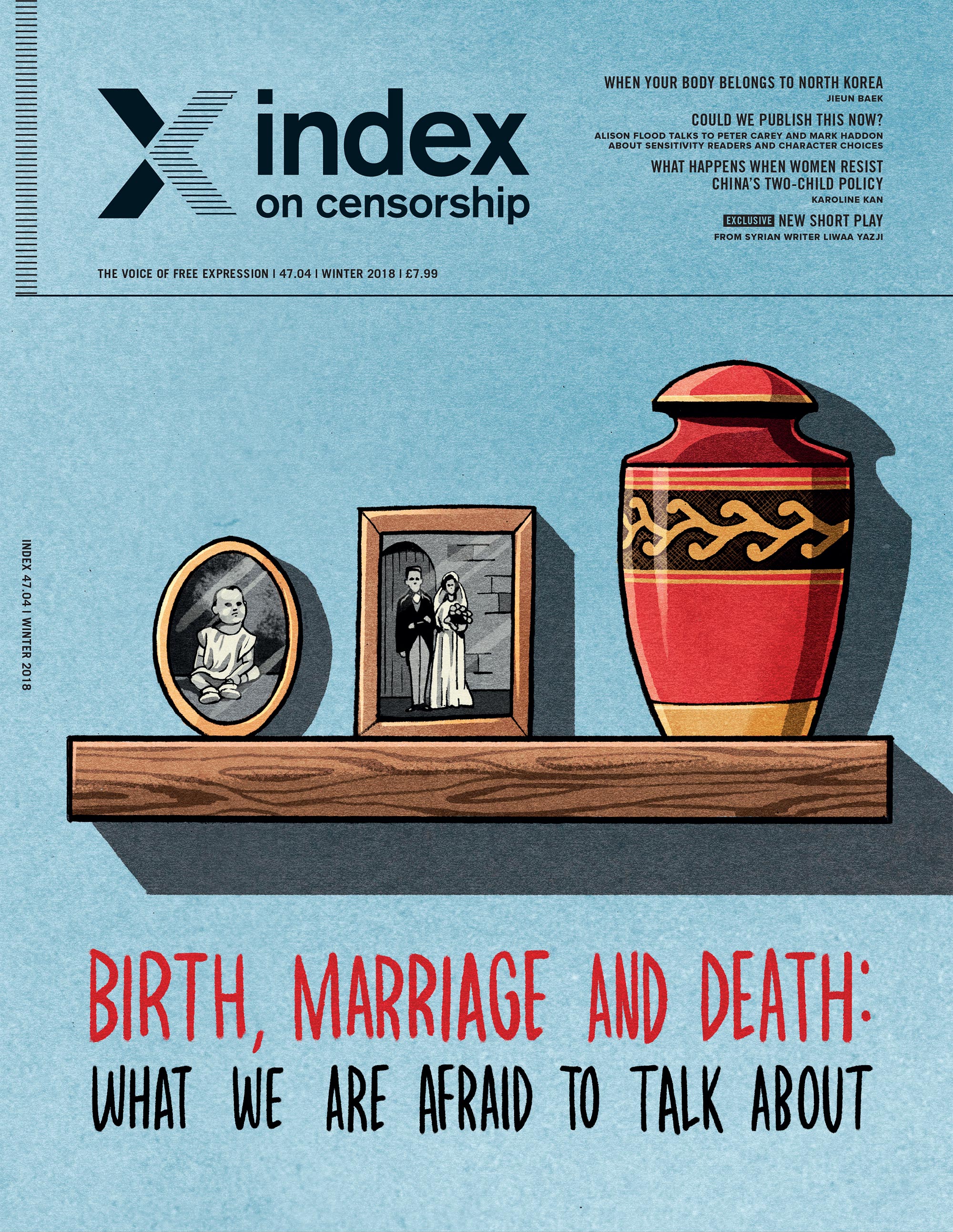 Birth, marriage and death