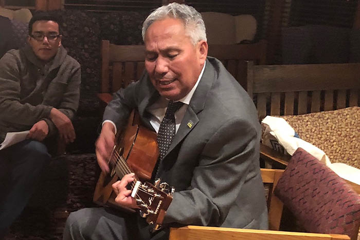 After fleeing Mexico, Emilio Gutiérrez worked a number of jobs in Las Cruces before going to Michigan to study. (Credit: Lynette Clemetson)