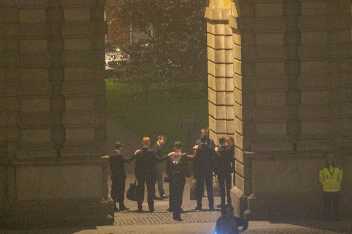 Trinity College, Knights of the Campanile initiation ceremony. Credit: Eleanor O'Mahony, The University Times