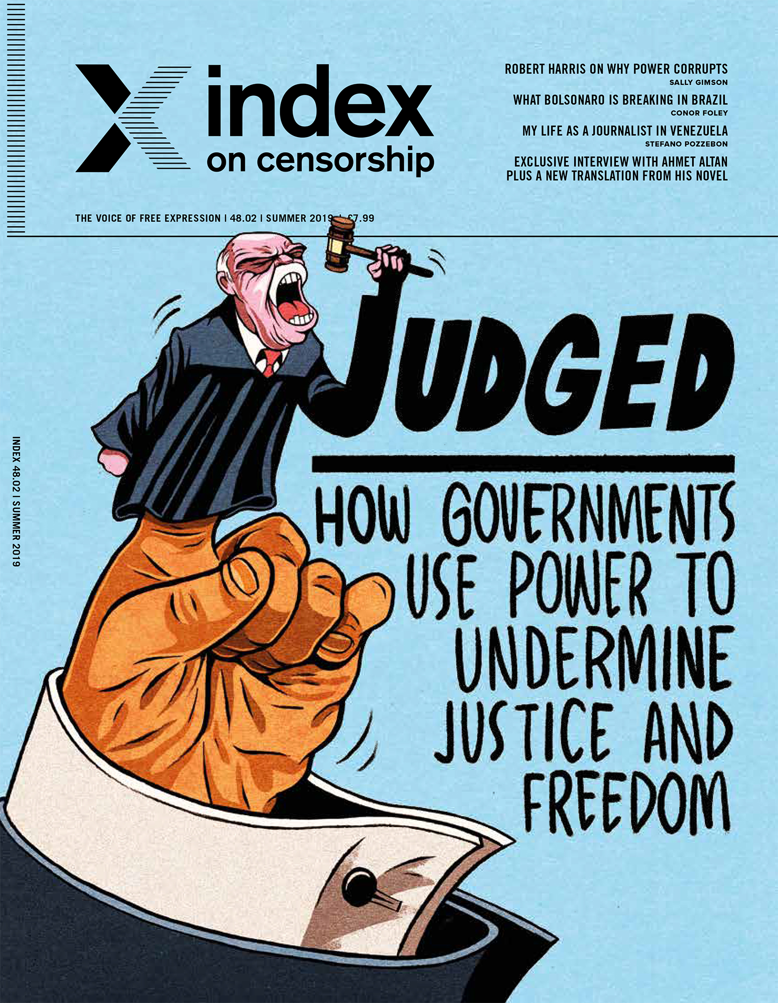 Contents: Judged: How governments use power to undermine justice and freedom