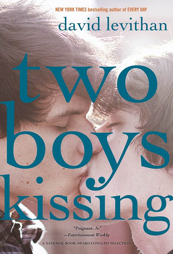 Two Boys Kissing by David Levithan was among the burned titles.