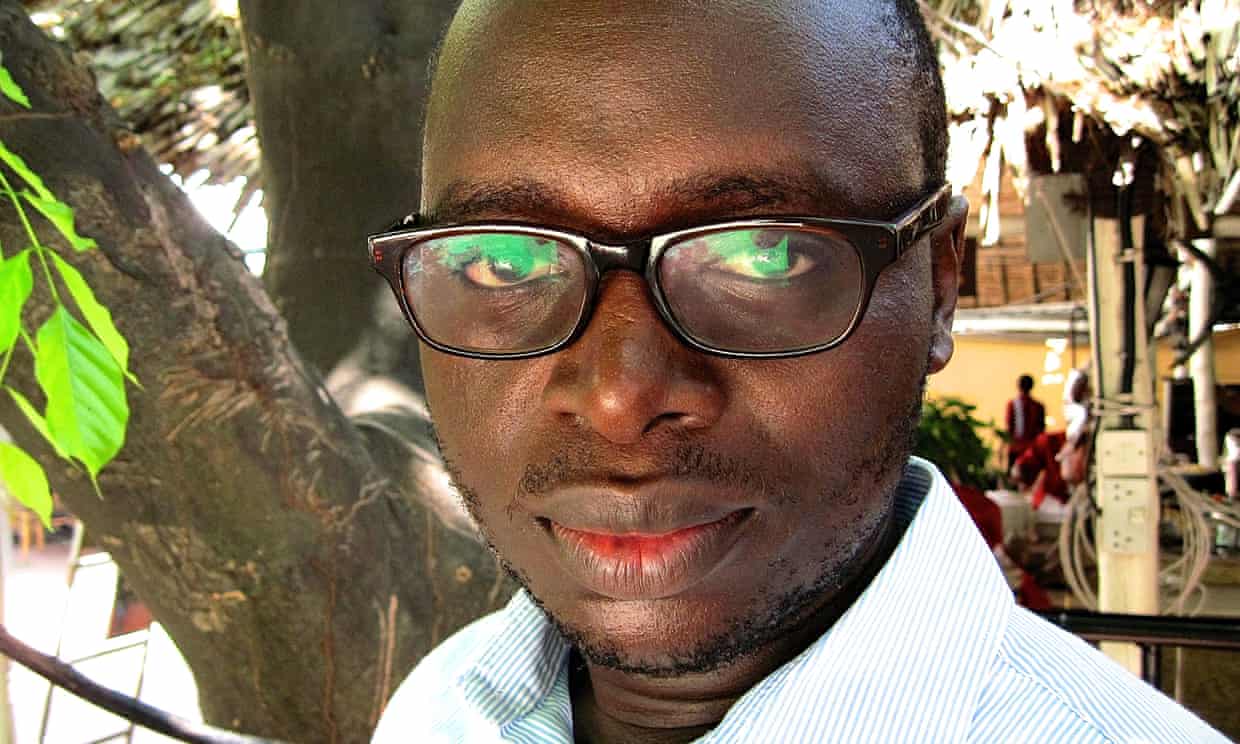 Journalist Erick Kabendera, arrested in Tanzania. Photograph supplied