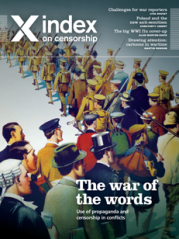 The war of the words, the March 2014 issue of Index on Censorship magazine