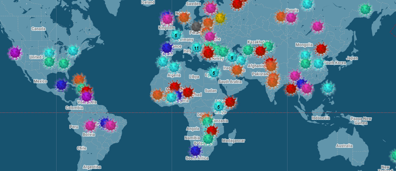 Mapping media freedom during Covid