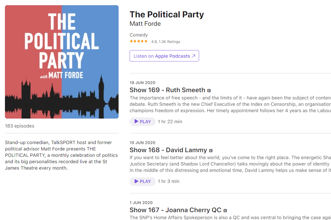 Ruth Smeeth (The Political Party podcast)