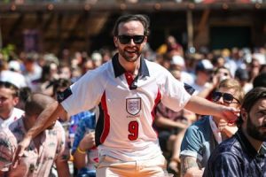 England fans during Euro 2020. Kieran Cleeves/PA Wire/PA Images