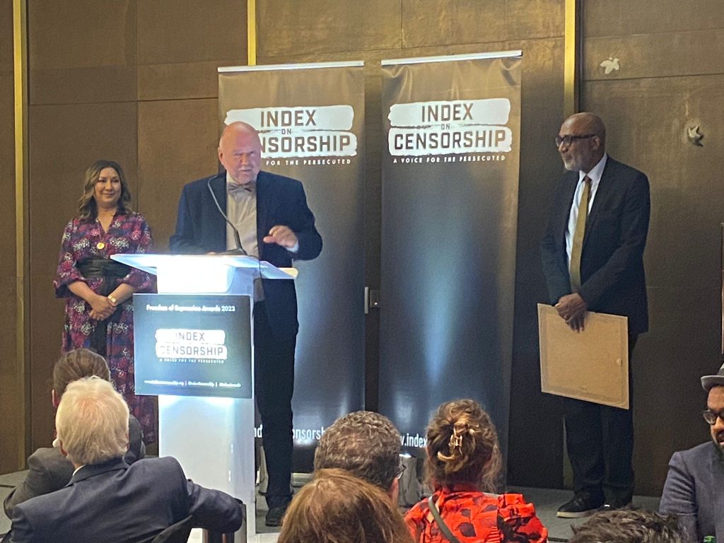 The “bravery and brilliance” of free expression champions from China, Cuba, Russia and Ukraine celebrated at annual awards