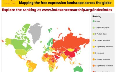 Major new global free expression index sees UK ranking stumble across academic, digital and media freedom