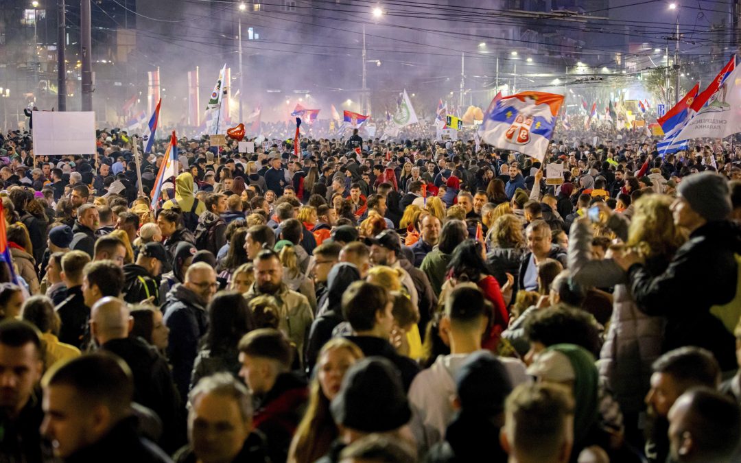 On the ground in Serbia: Student protests lead to crackdown on human rights