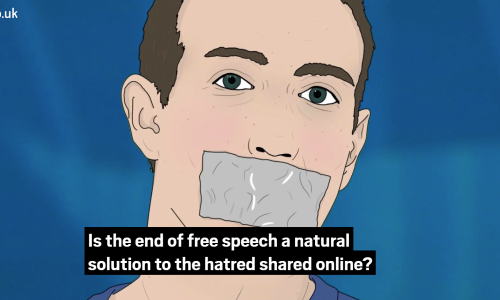 Is the end of free speech a natural solution to the hatred shared online? (Metro, 8 May 2019)