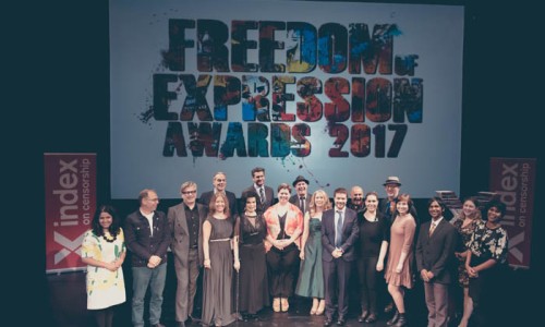 #IndexAwards2017: Index announces Freedom of Expression Awards winners