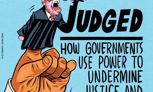 Are independent judiciaries in jeopardy latest Index on Censorship magazine asks