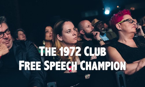 Membership 1972 Club Free Speech Champion